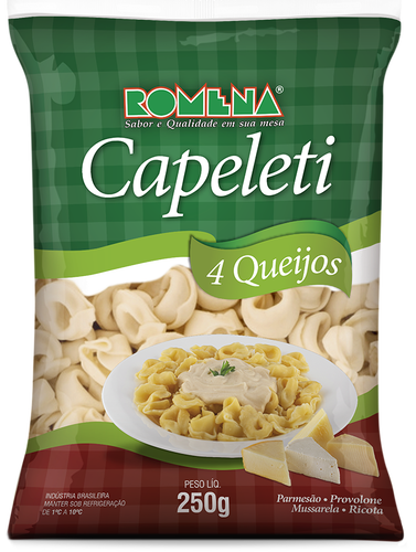 CAPELETI 4 QUEIJOS - Home │ Massas Romena